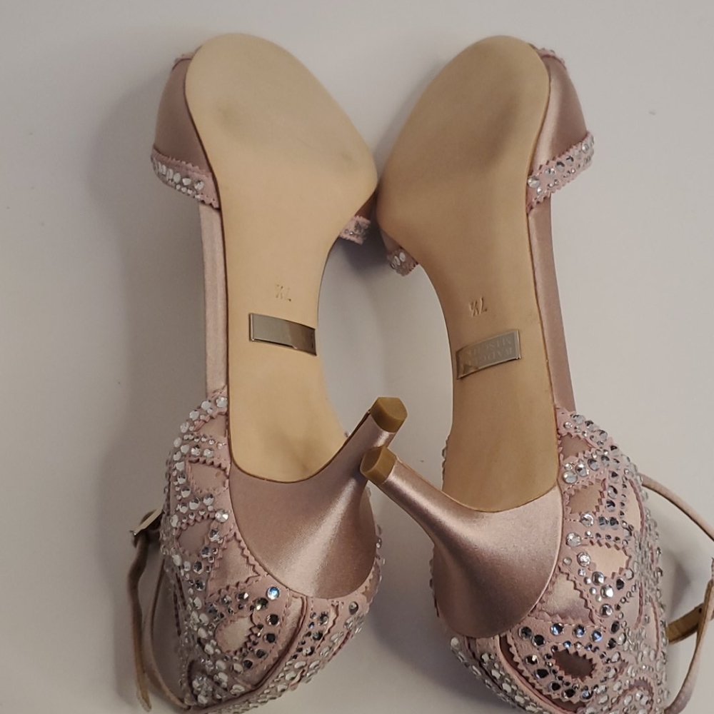 Badgley Mischka jeweled Gillian heels size 7.5 - Picture 8 of 15